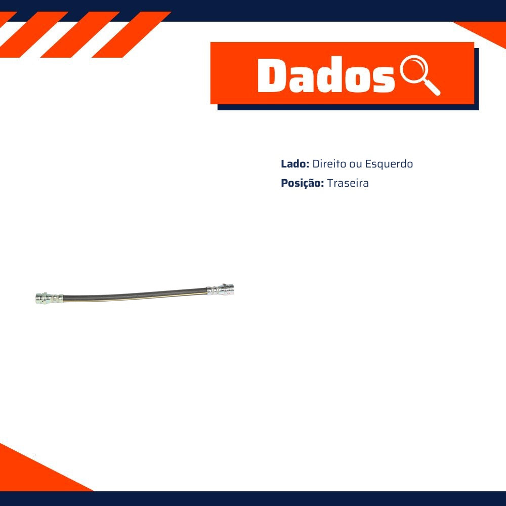 Tubo Flexível de Freio Traseiro TRW RPFX07090 - (3)