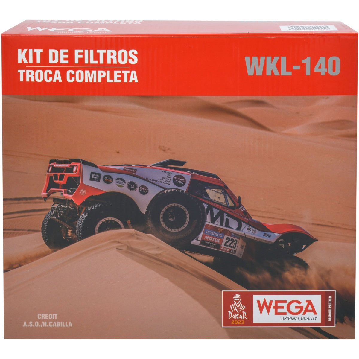 Kit de Filtros Toro 2.4 Compass 2.0 Flex - Wega - Wkl-140 - (2)