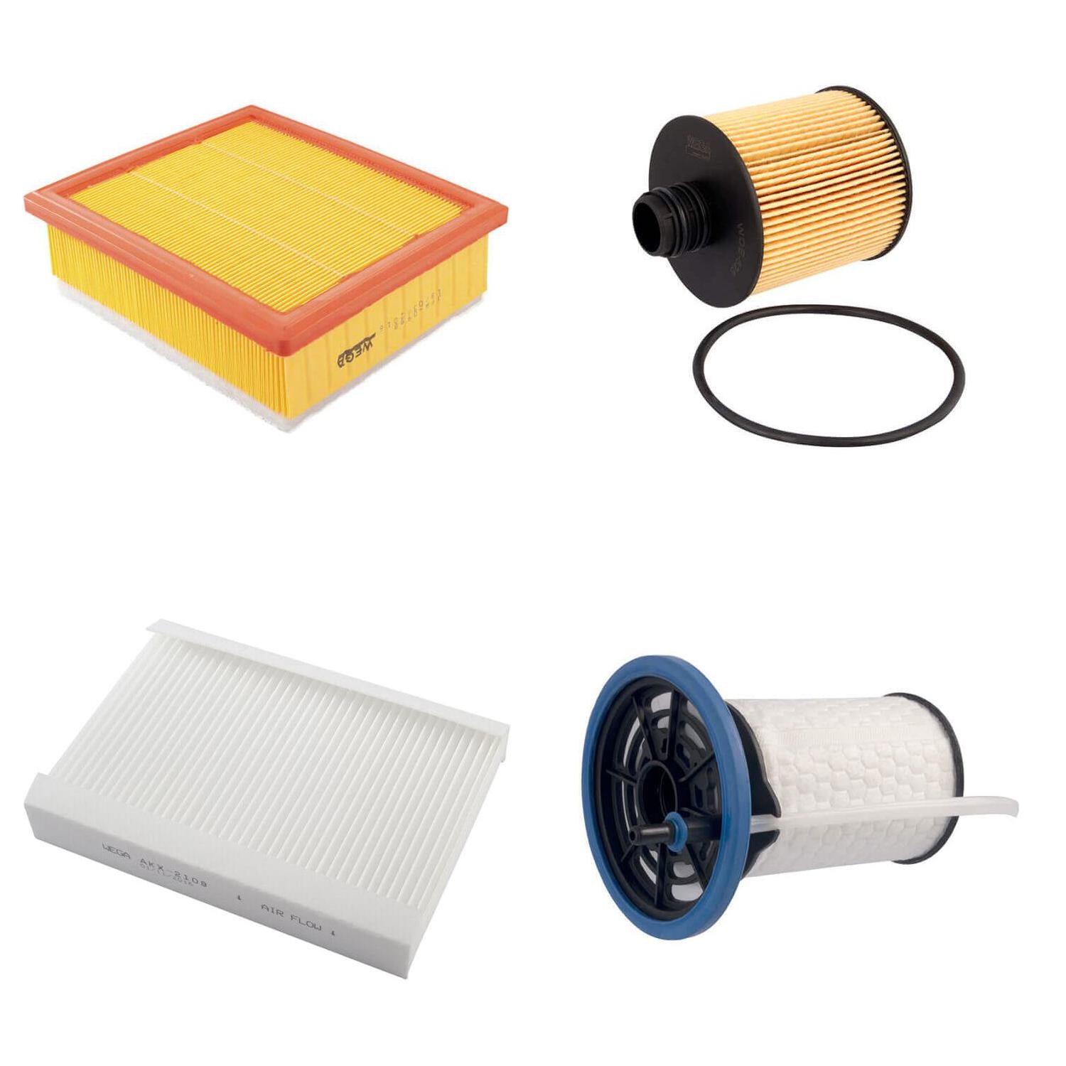 Kit Filtro Ar Óleo Comb Cab Commander Compass Renegade Rampage Toro 15/24 - Wega - WKL-142 - (9)