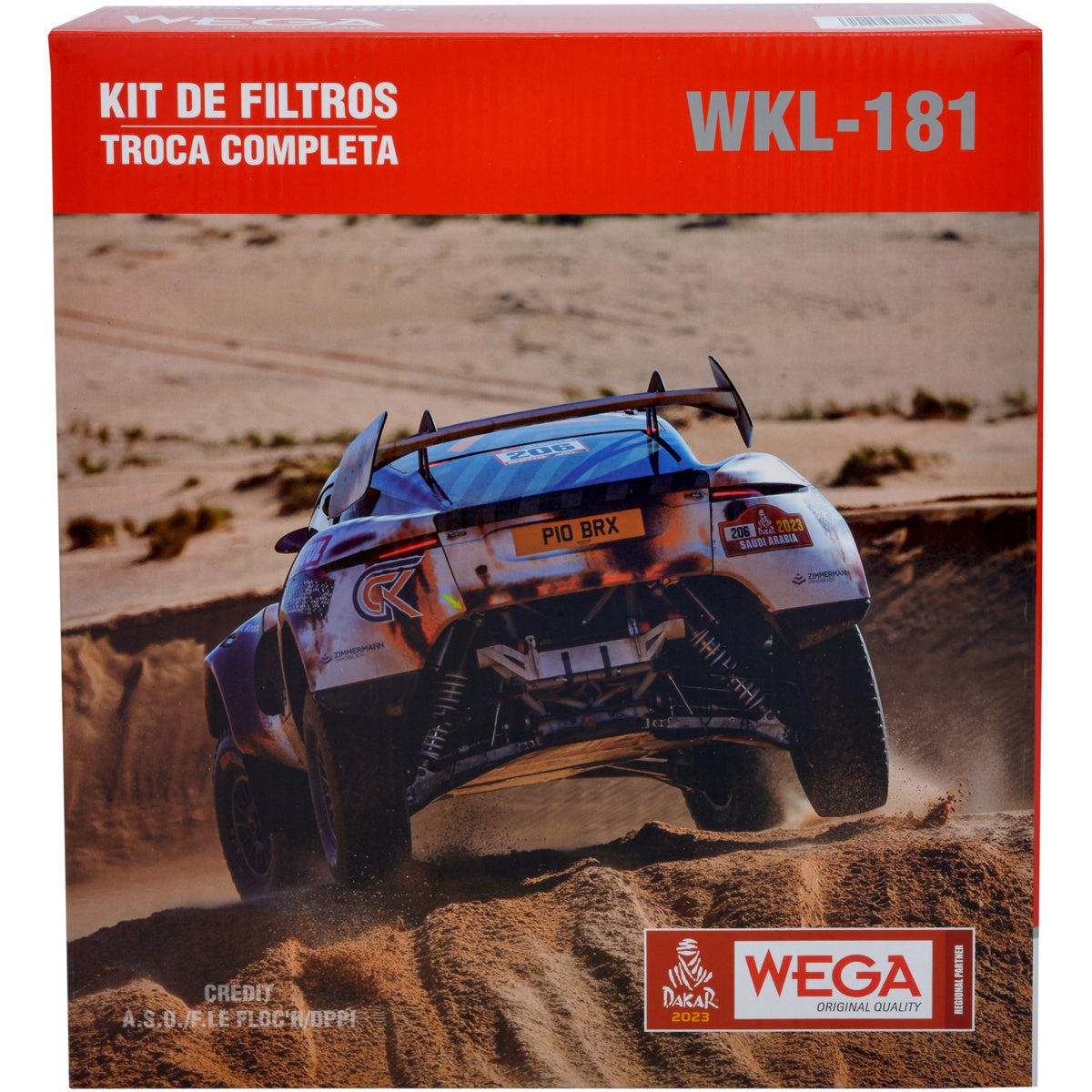 Kit de Filtros Montana Onix Tracker 1.0/1.2 12V - Wega - Wkl-181 - (2)