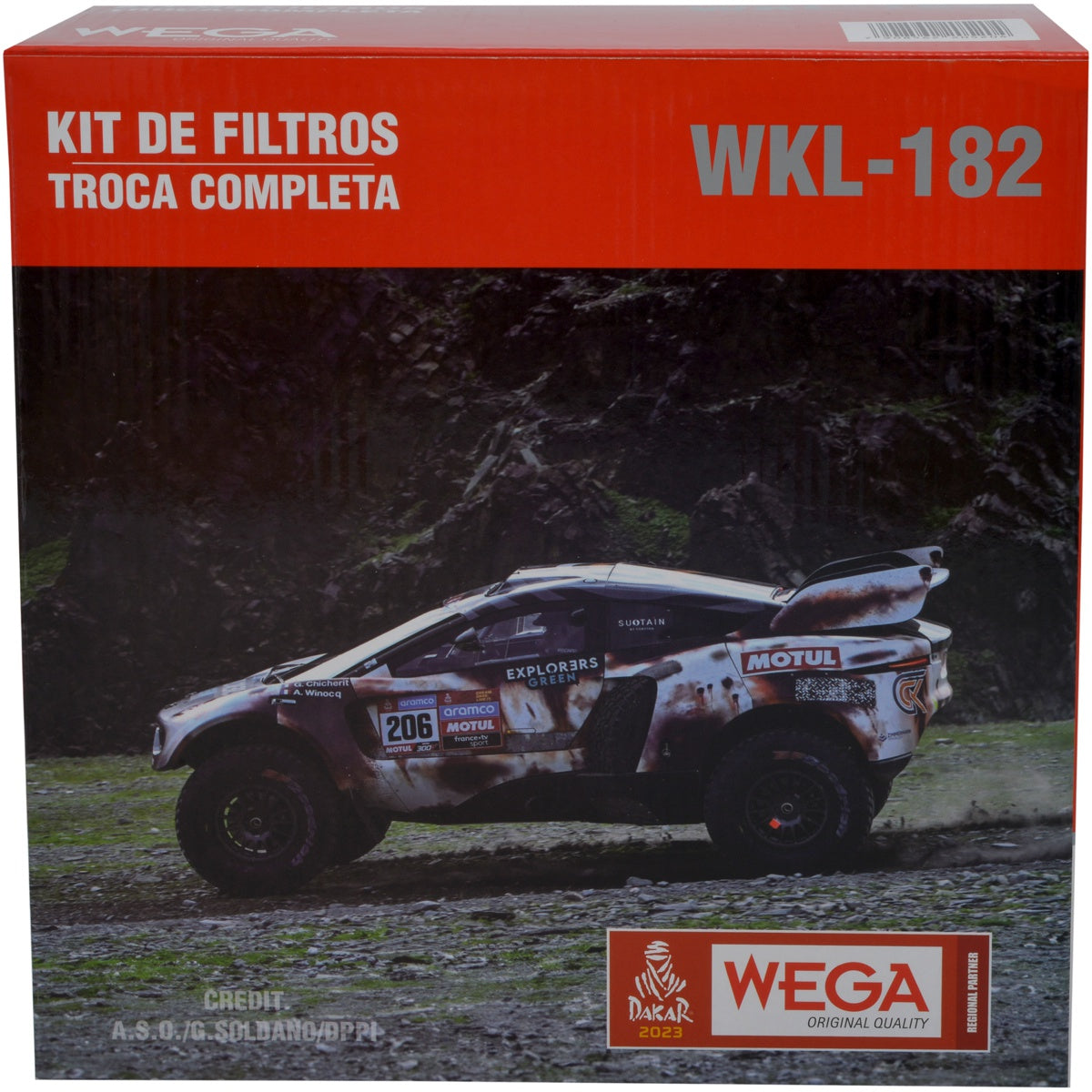 Kit de Filtros Tracker 1.8 16V - Wega - Wkl-182 - (2)