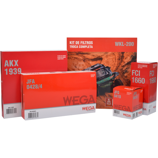 Kit de Filtros City Fit Wr-V 1.5 após 2015 - Wega - Wkl-200 - (1)