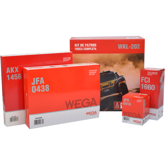 Kit de Filtros Civic G9 2.0 16V - Wega - Wkl-202 - (1)