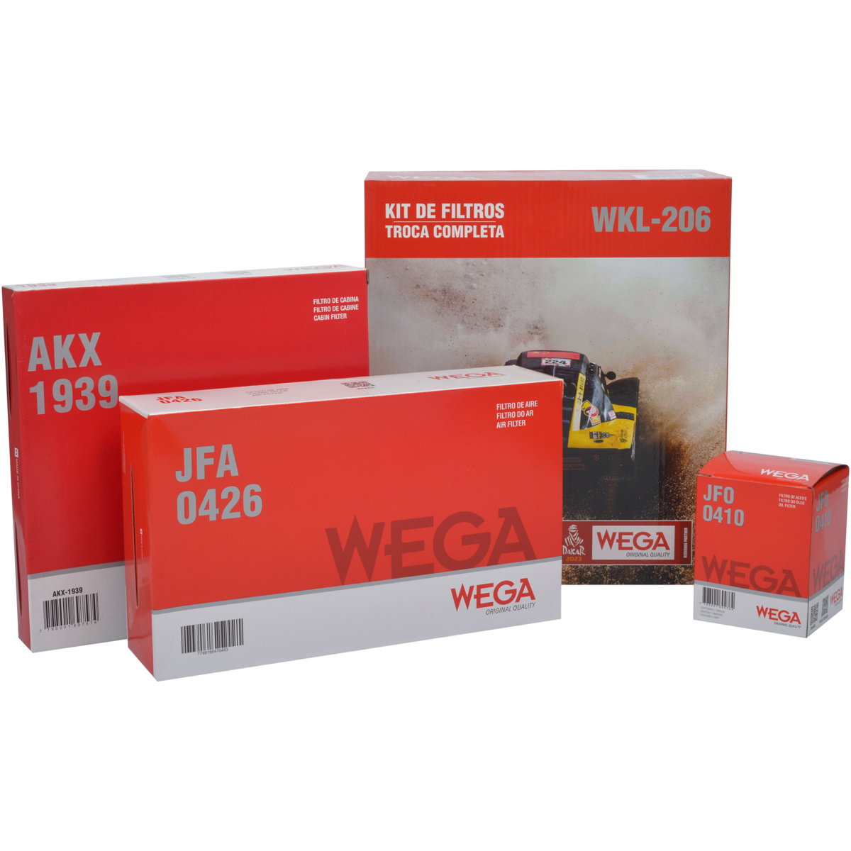 Kit de Filtros Civic Cr-V 1.5 Turbo - Wega - Wkl-206 - (1)