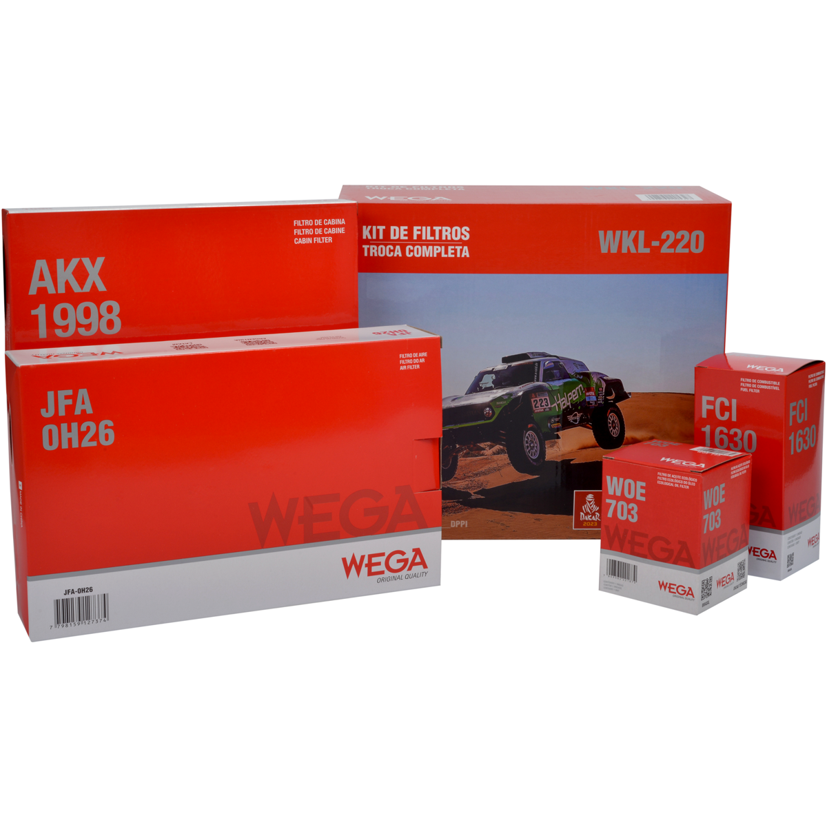 Kit de Filtros Creta 2.0 16V após 2021 - Wega - Wkl-220 - (1)