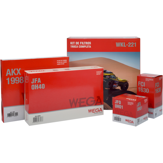 Kit de Filtros Creta 1.6 16V - Wega - Wkl-221 - (1)