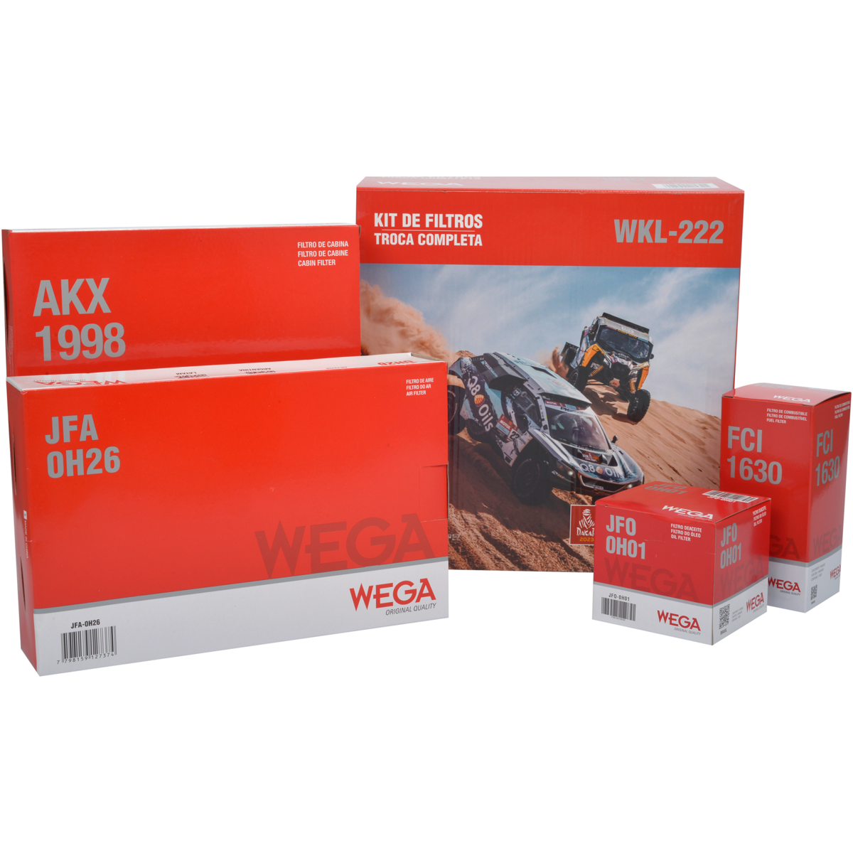 Kit de Filtros Creta 2.0 16V até 2020 - Wega - Wkl-222 - (1)