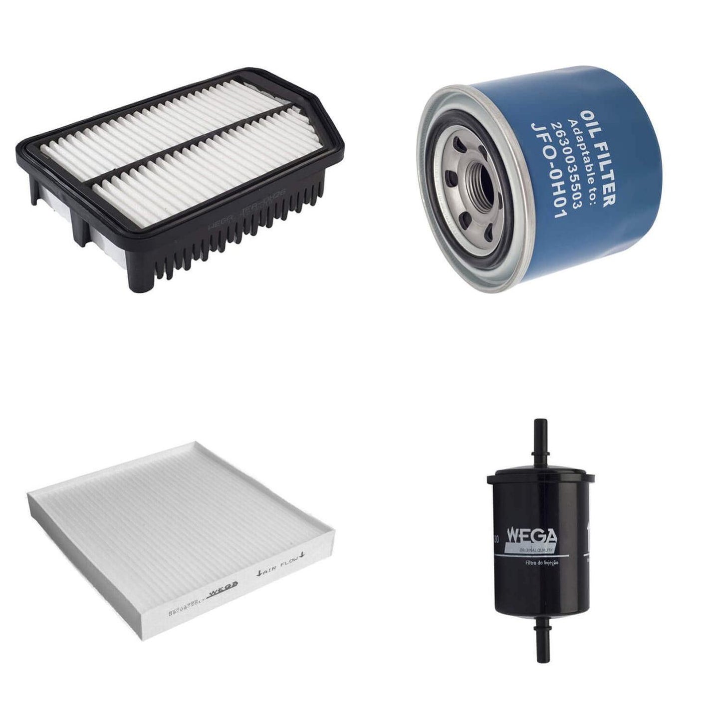 Kit de Filtros Creta 2.0 16V até 2020 - Wega - Wkl-222 - (4)