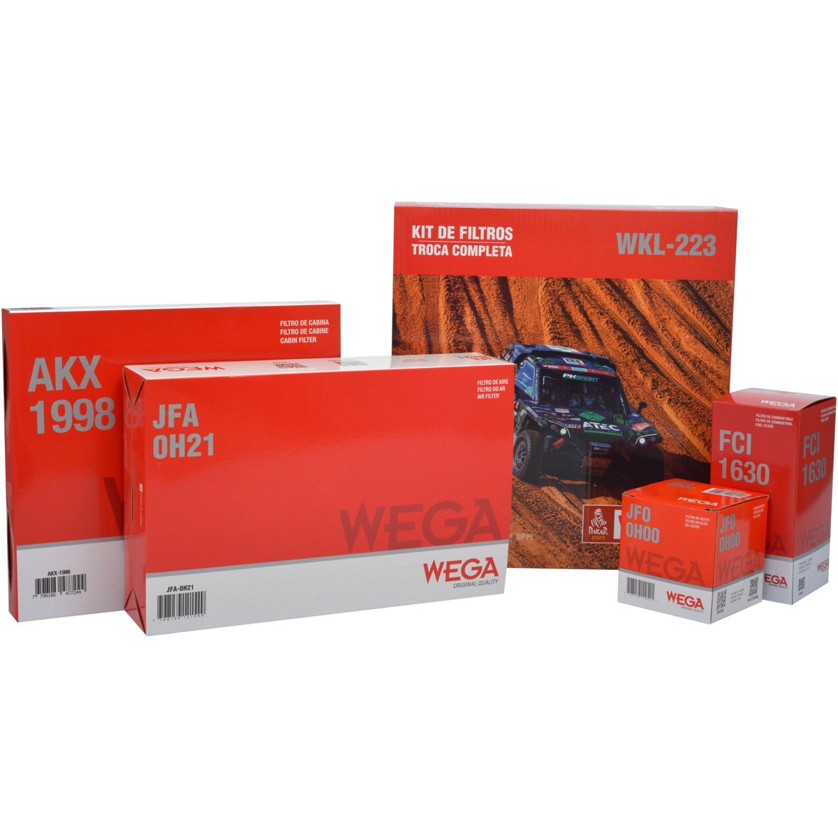 Kit de Filtros Creta 1.0 Turbo - Wega - Wkl-223 - (1)