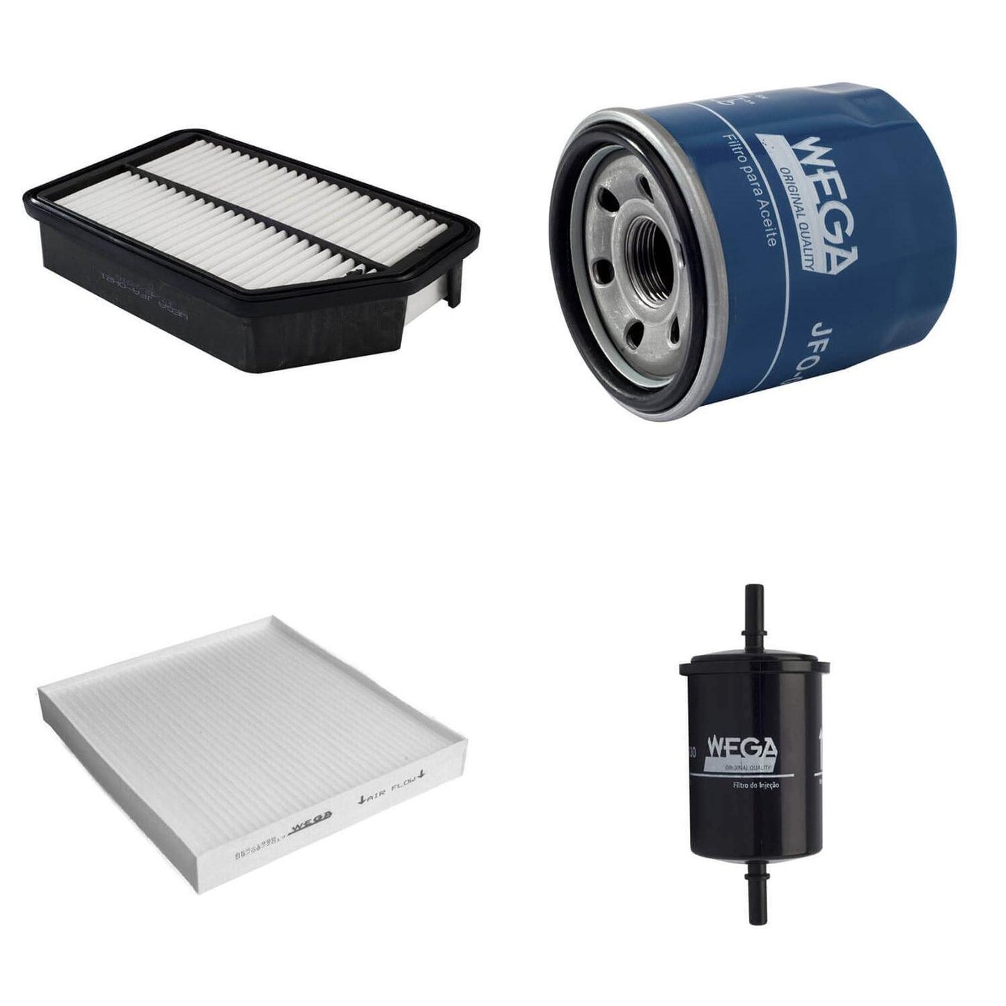 Kit de Filtros Creta 1.0 Turbo - Wega - Wkl-223 - (4)