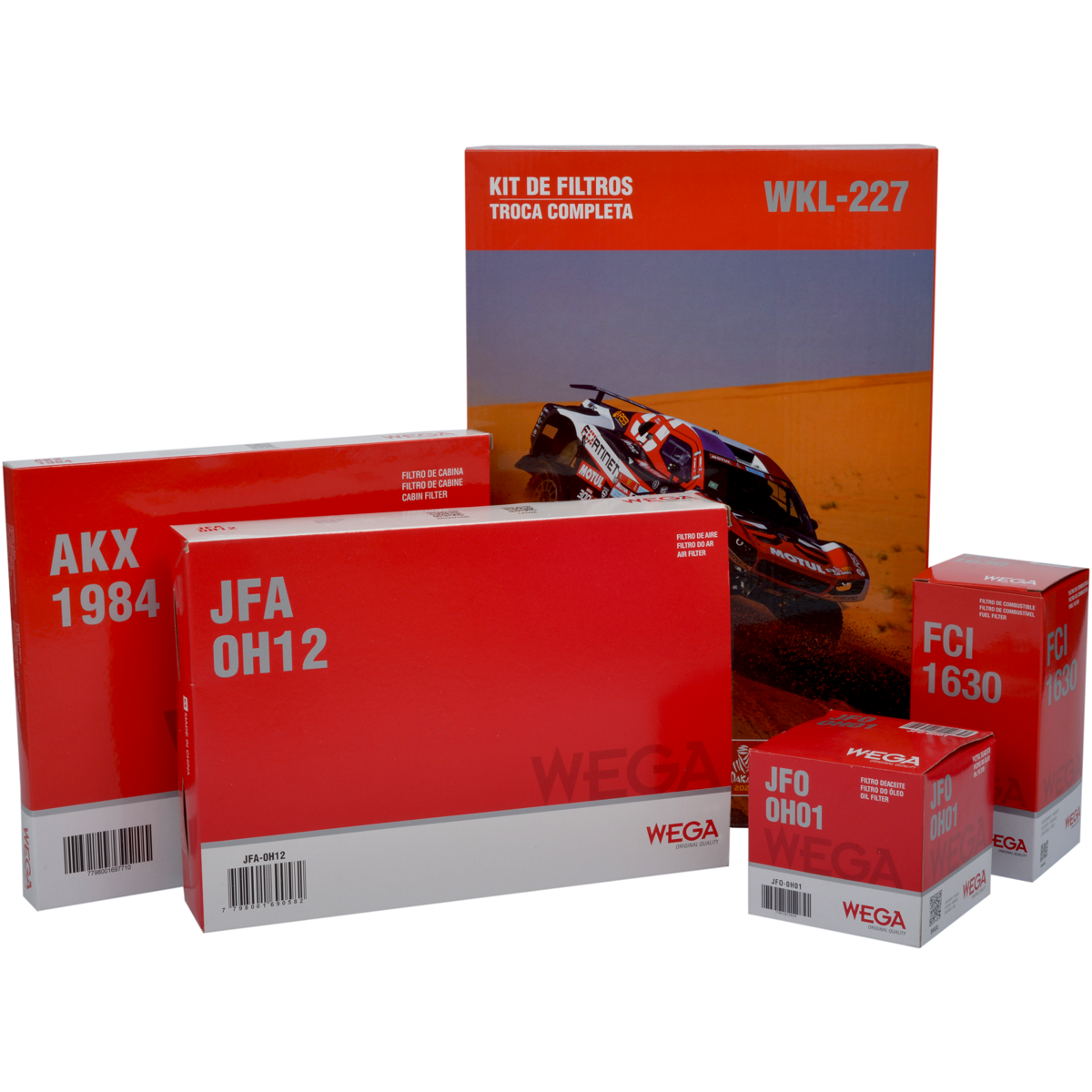 Kit de Filtros Tucson 2.0 16V - Wega - Wkl-227 - (1)