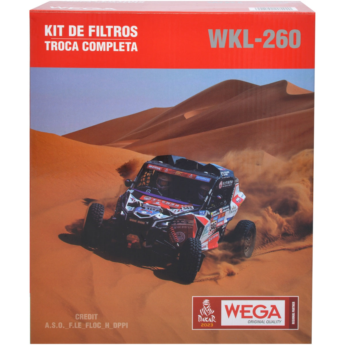 Kit Filtro Ar Óleo Comb Cab Renault Captur Duster Logan Sandero 1.6 16V SCe 17/22 - Wega - WKL-260 - (7)