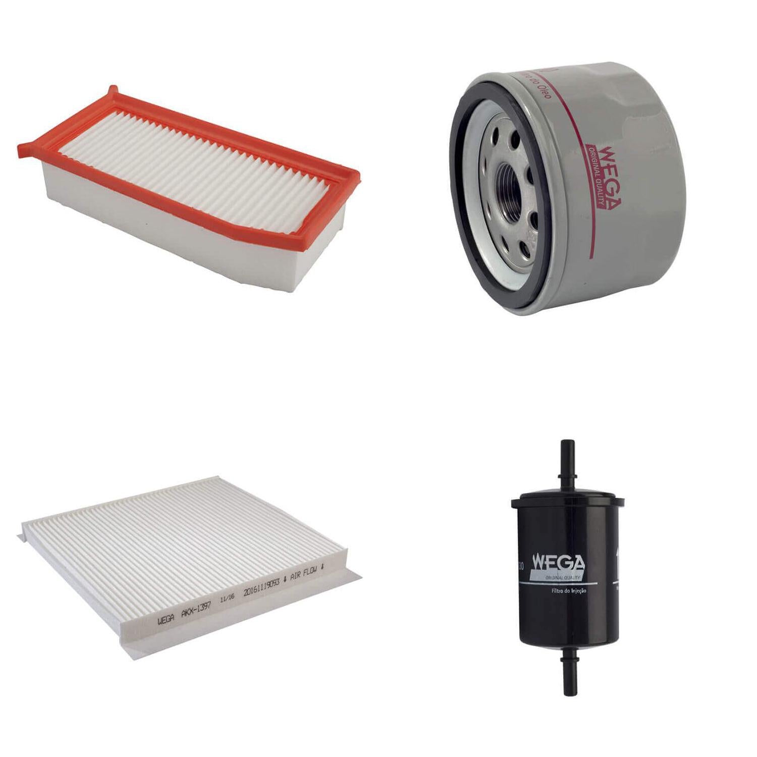 Kit de Filtros Duster/ Oroch 2.0 16V após 2017 - Wega - Wkl-261 - (4)