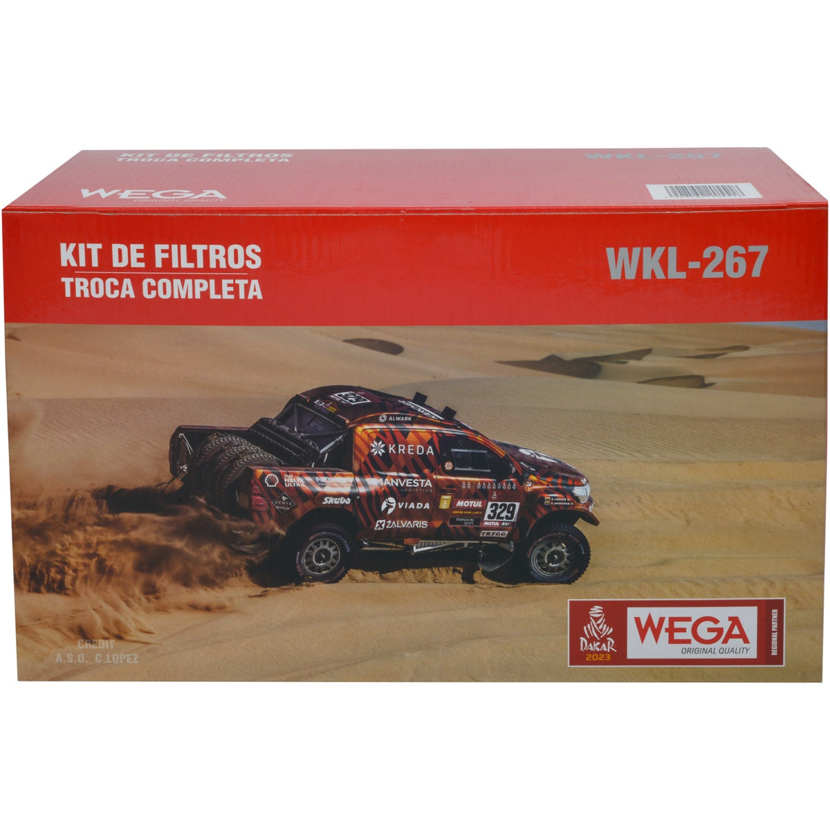 Kit de Filtros Sandero/ Stepway 1.6 8V até 2014 - Wega - Wkl-267 - (2)