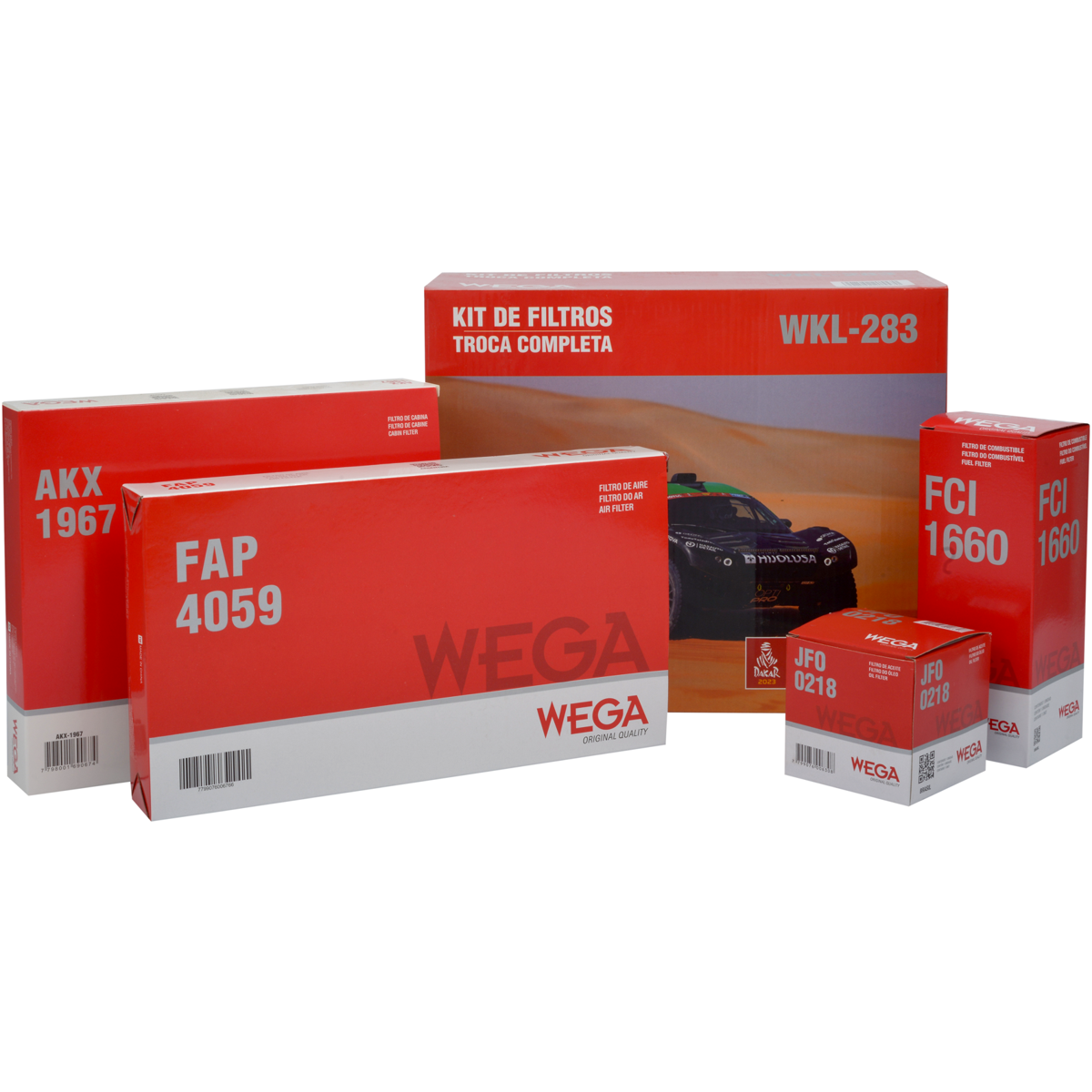 Kit de Filtros Corolla/ Corolla Cross 2.0 16V - Wega - Wkl-283 - (1)