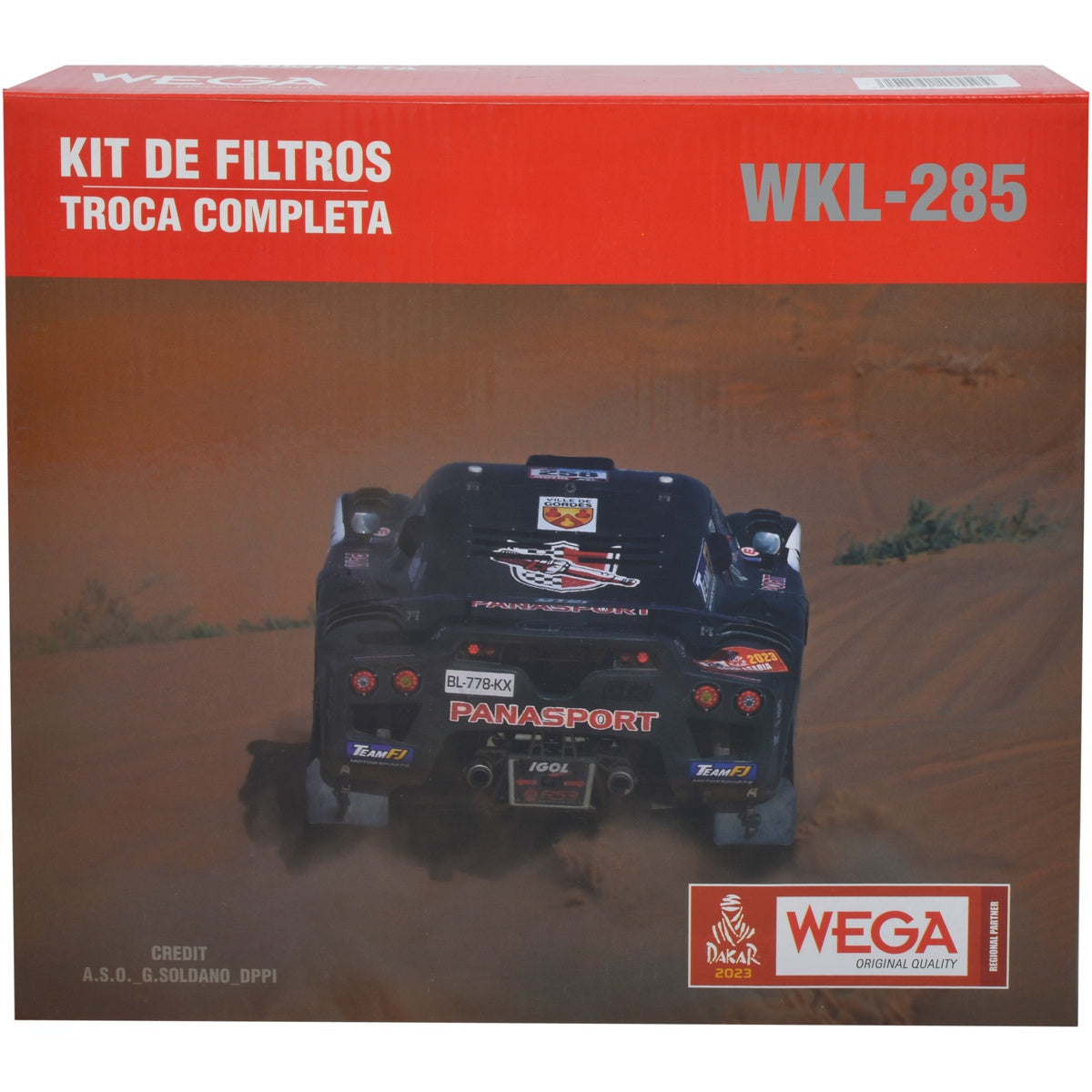 Kit de Filtros Corolla 1.6 3Zz/1.8 16V 1Zz - Wega - Wkl-285 - (2)