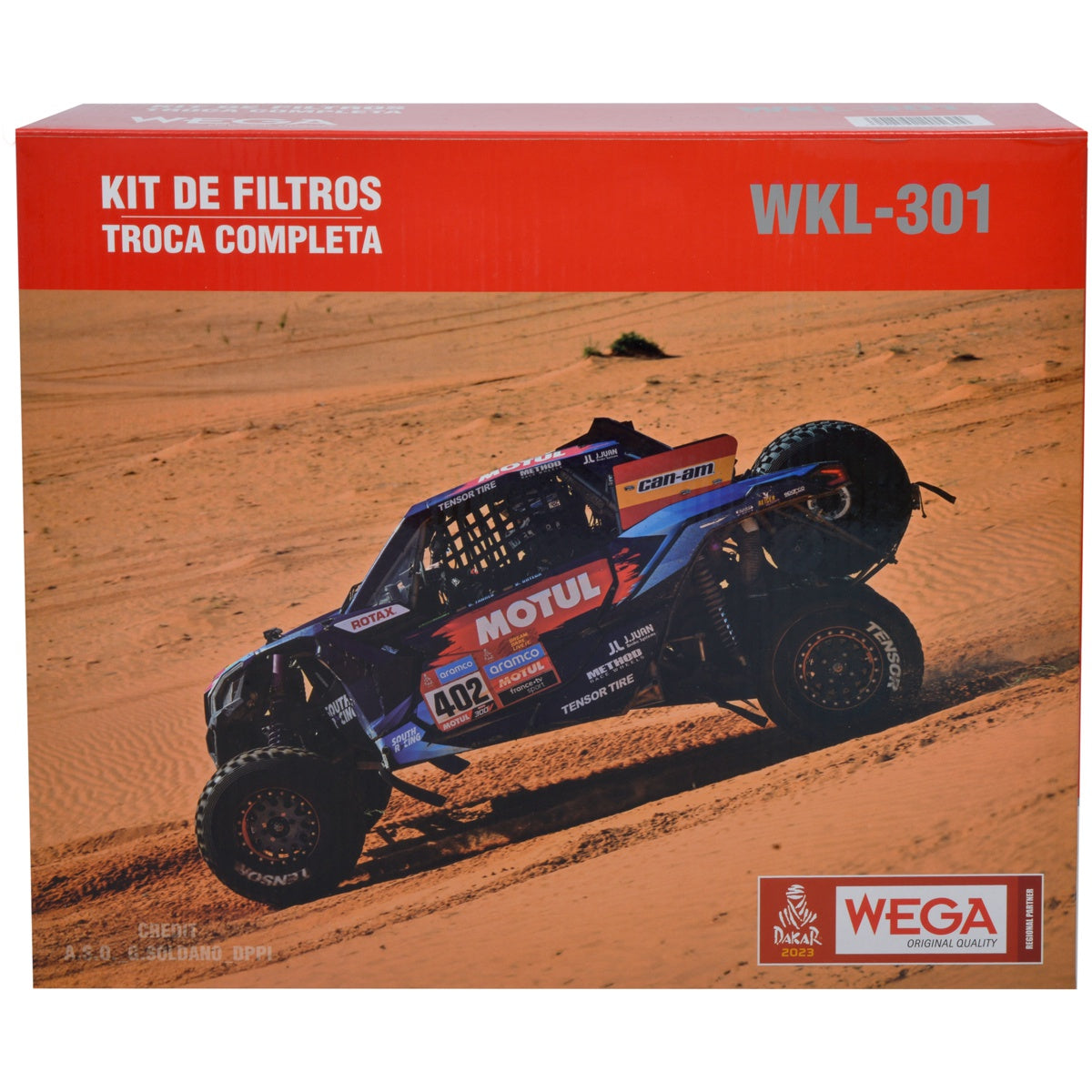 Kit de Filtros Fox Crossfox Spacefox 1.6 16V - Wega - Wkl-301 - (2)