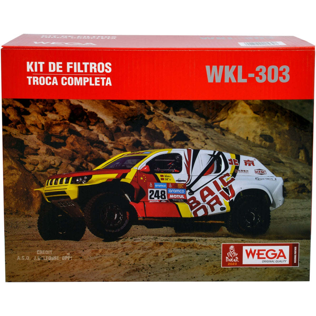 Kit Filtros de Ar Combustível Óleo e Cabine para Volkswagen Polo e Virtus - Wega - WKL-303 - (3)