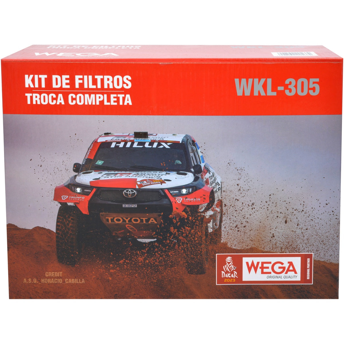 Kit de Filtros Gol Saveiro Voyage 1.6 8V - Wega - Wkl-305 - (2)
