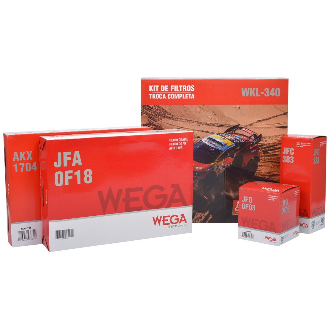 Kit de Filtros Tiggo 5X Tiggo 7 1.5 Turbo - Wega - Wkl-340 - (1)