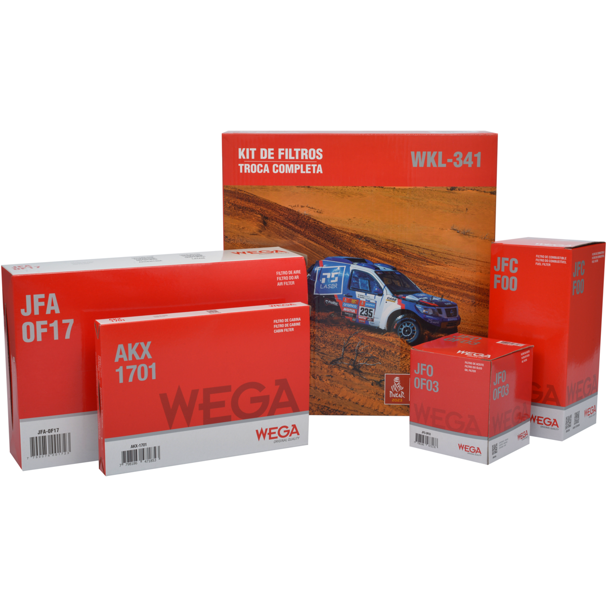Kit de Filtros Tiggo 2 1.5 16V - Wega - Wkl-341 - (1)