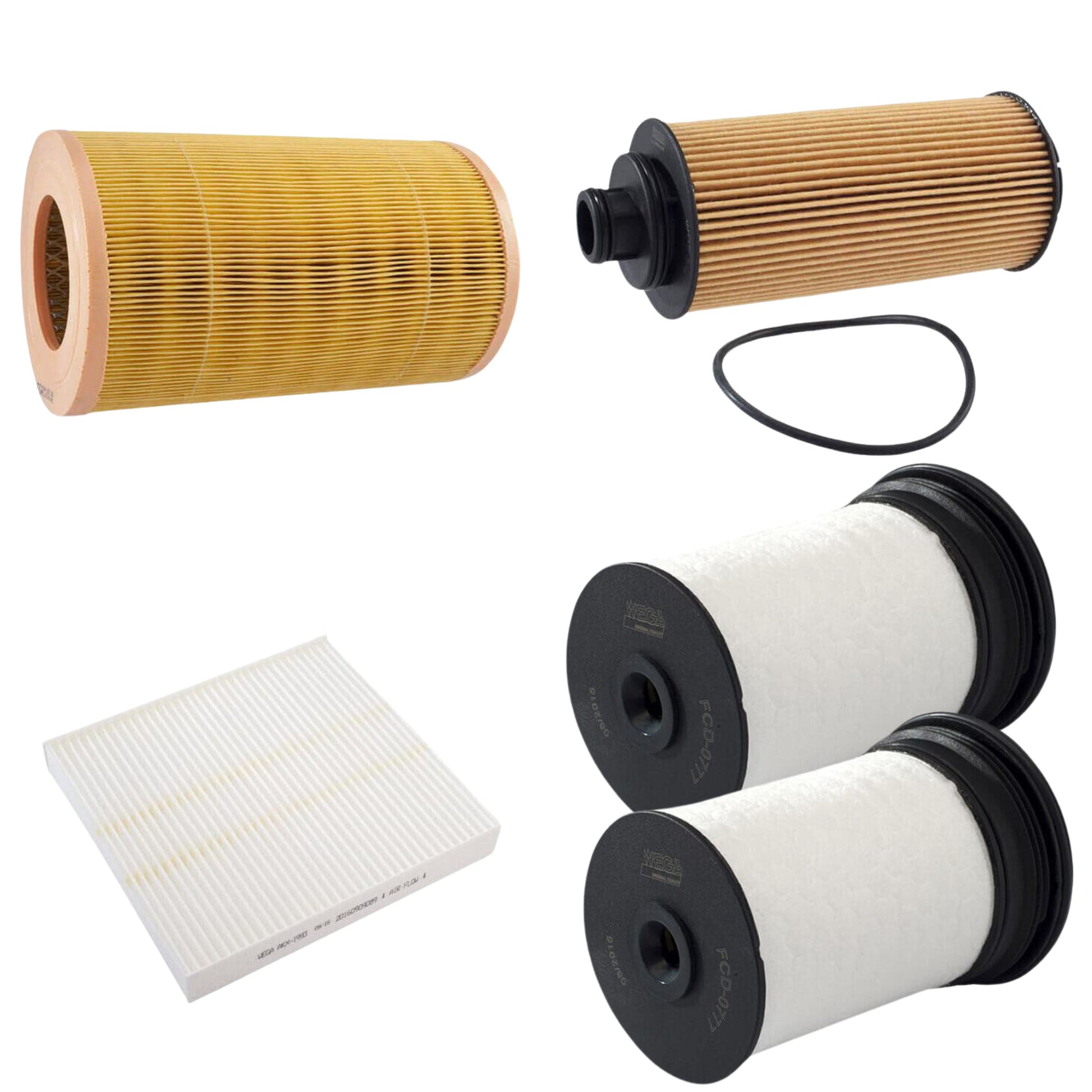 Kit Filtros Gm S10 Trailblazer 2.8 - Wega - Wku442 - (4)