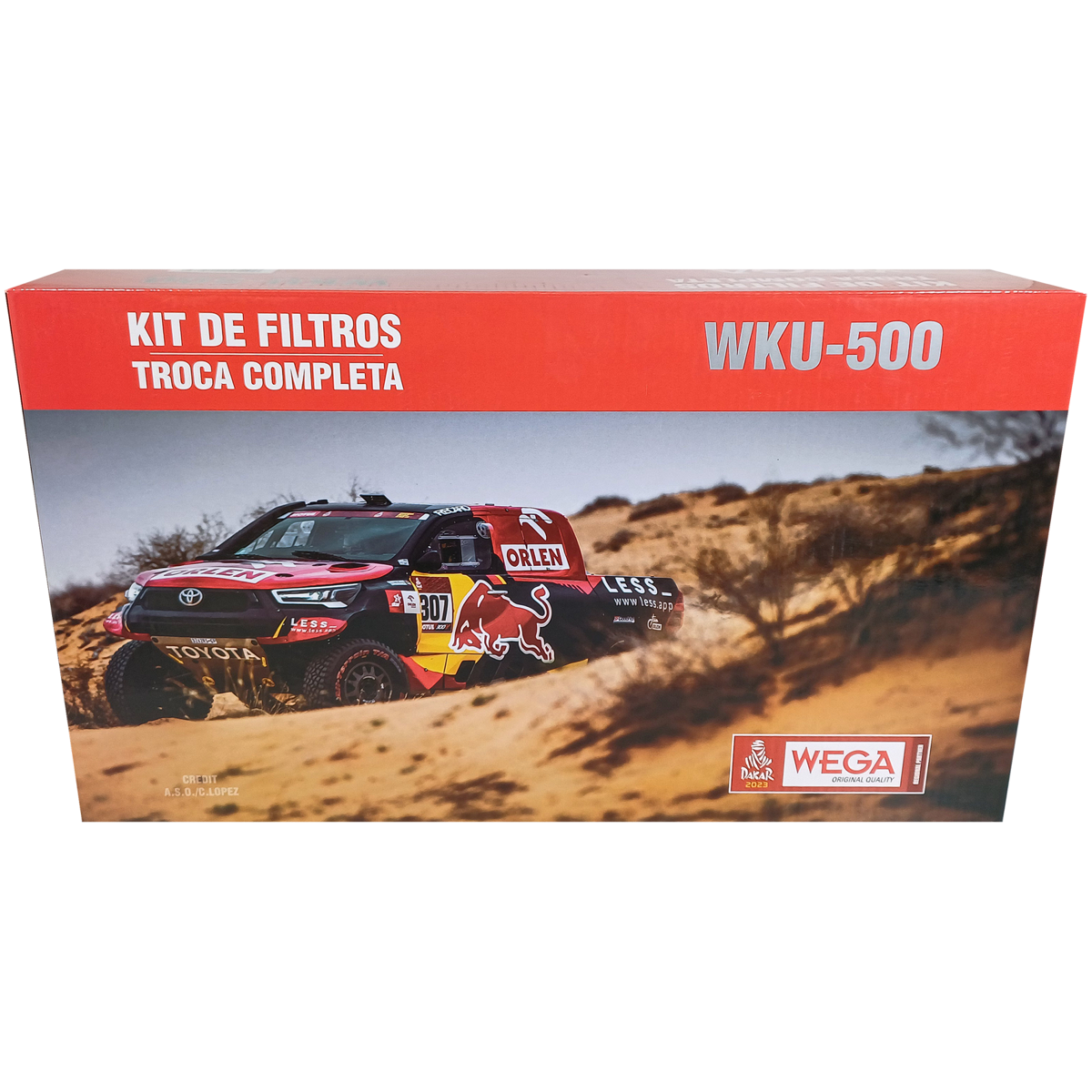 Kit Troca Filtros Ar Combustível Óleo Cabine Hilux SW4 2.8 16V Diesel 16/24 - Wega - WKU-500 - (7)