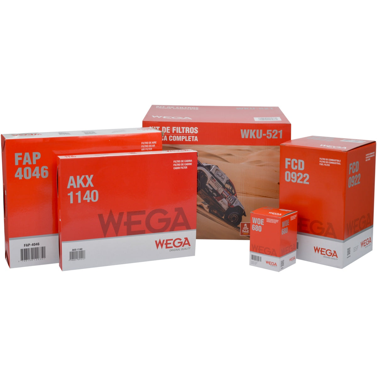 Kit Filtros Vw Amarok 2.0 - Wega - Wku521 - (1)