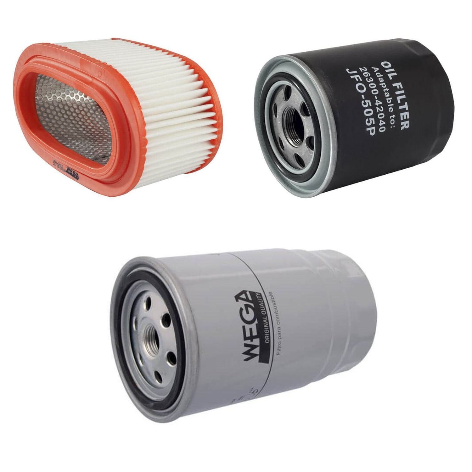 Kit Filtros Hyundai Hr 2.5 - Wega - Wku561 - (4)