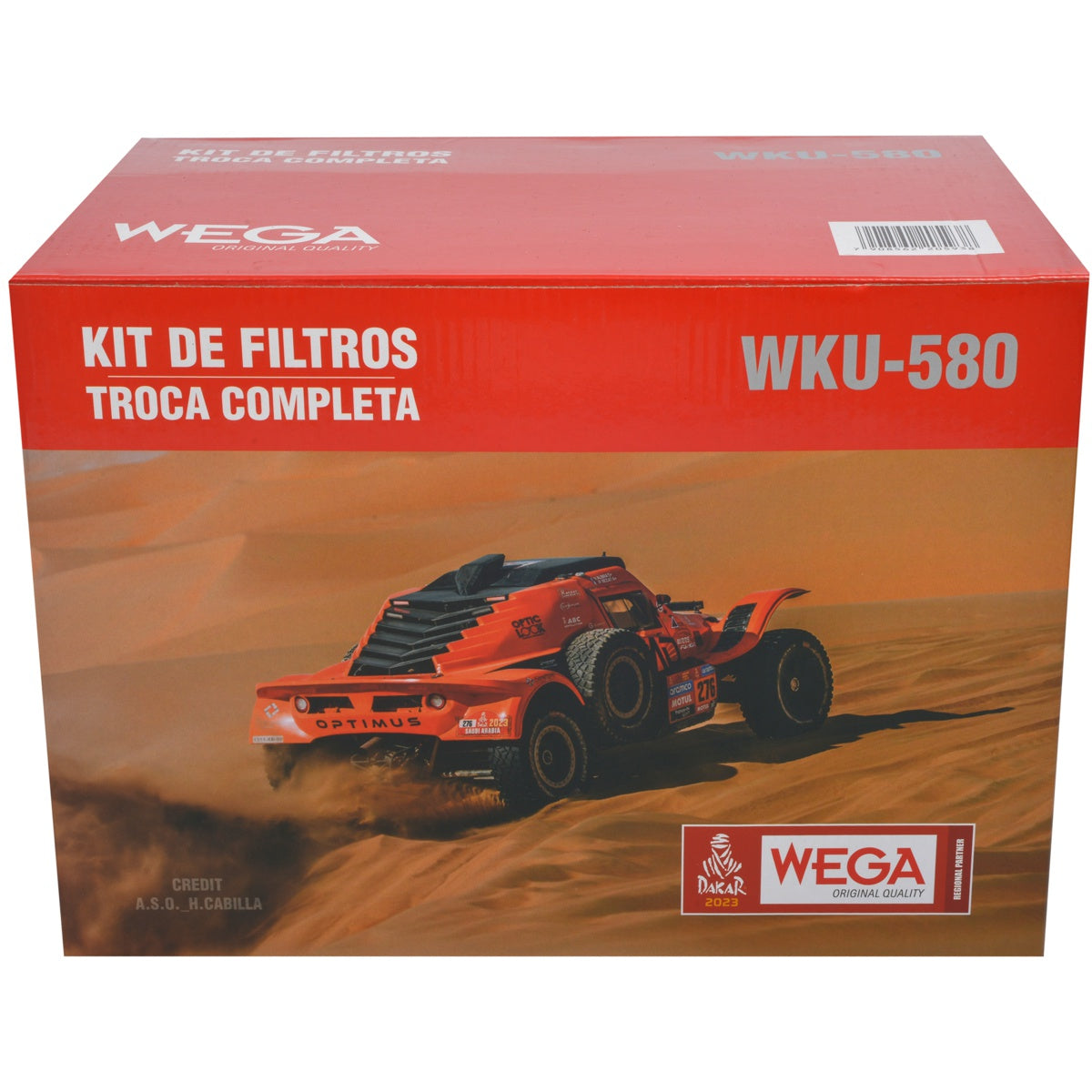 Kit Troca Completa Filtros Ar Combustível Óleo Cabine Master 2.3 16V Diesel 22/24 - Wega - WKU-580 - (7)