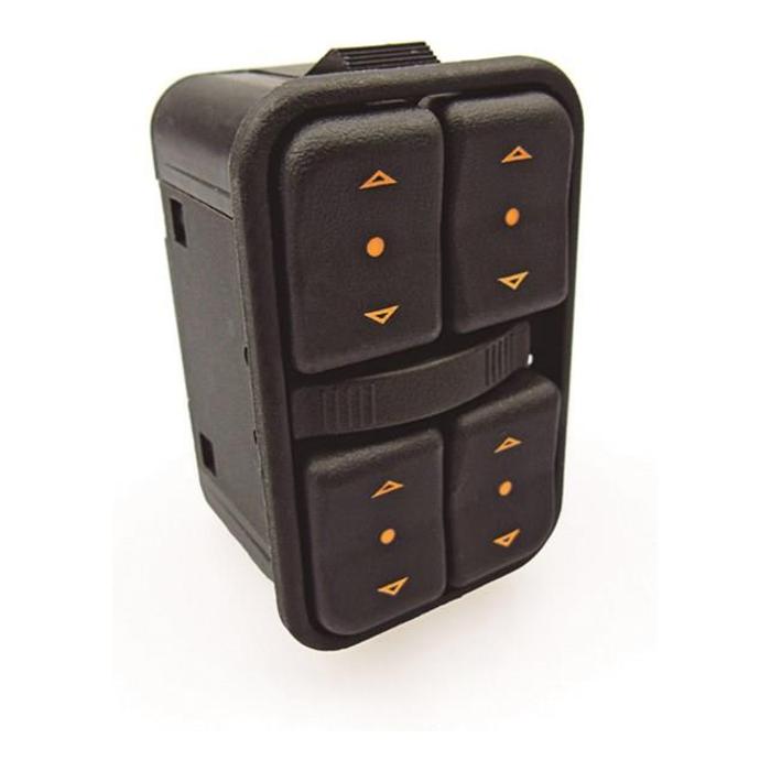 Interruptor de Vidro Elétrico Quadruplo - Multiqualita - GM1006 - (1)