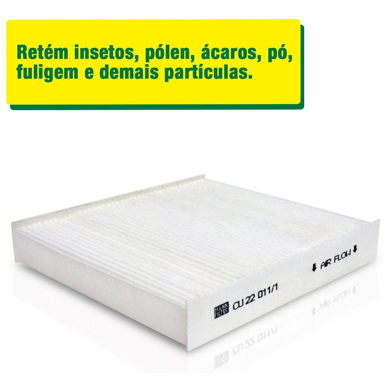 Filtro de Ar Condicionado Cabine - Mann-Filter - CU22011/1 - (2)