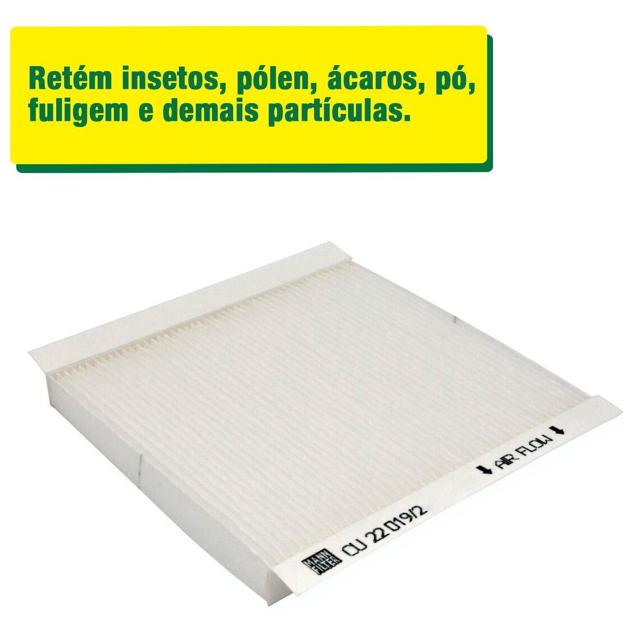 Filtro de Ar Condicionado Cabine - Mann-Filter - CU22019/2 - (2)
