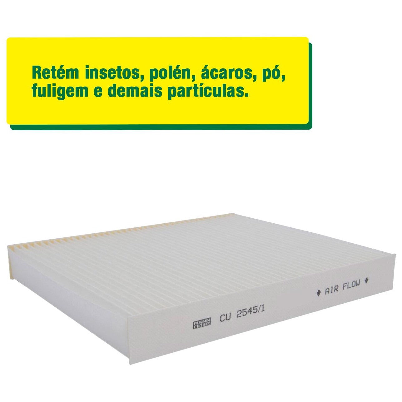 Filtro de Ar Condicionado Cabine - Mann-Filter - CU2545/1 - (2)
