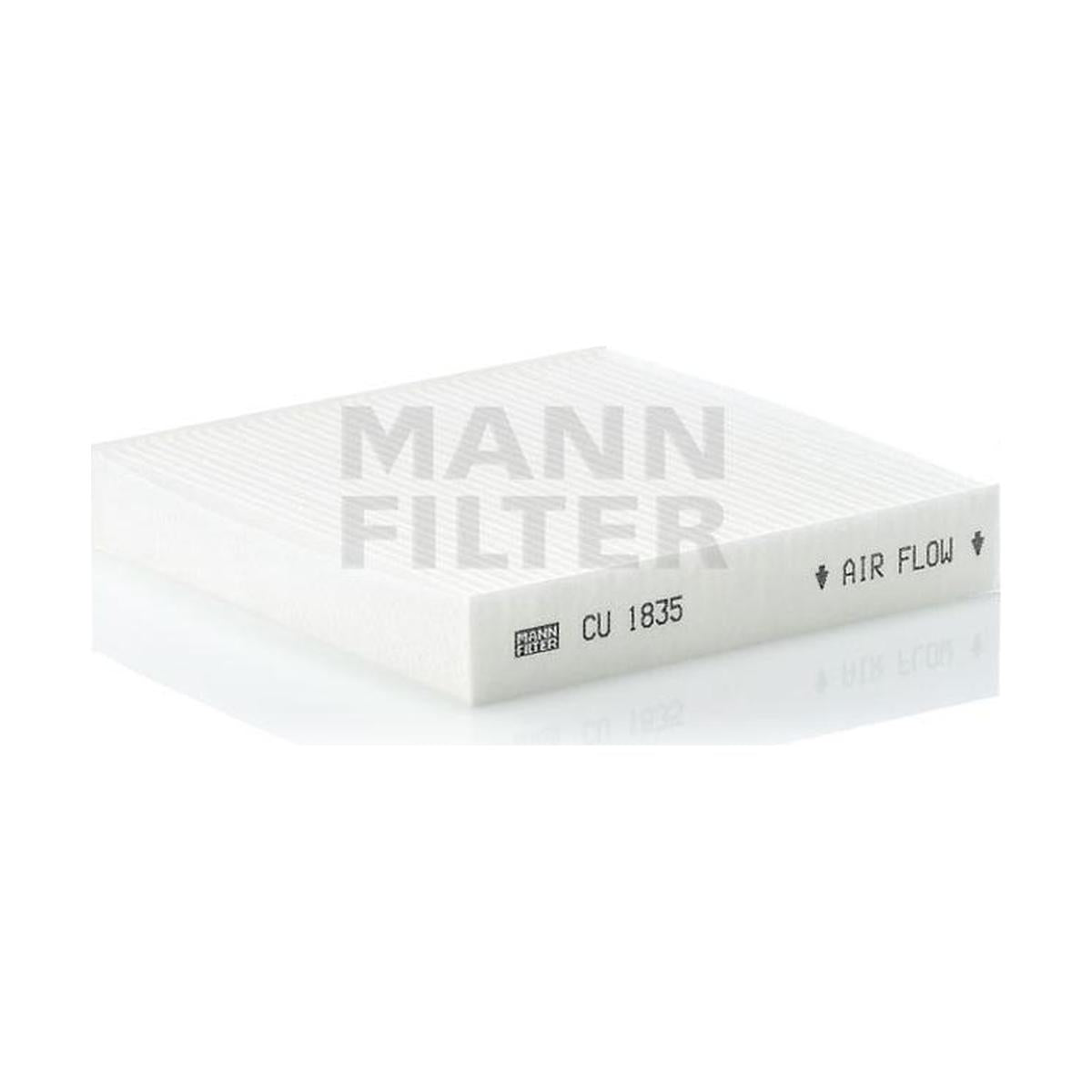 Filtro de Cabine Refil de Papel - Mann-Filter - CU 1835 - (1)