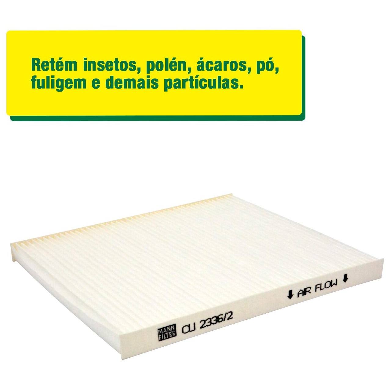 Filtro de Ar Condicionado Cabine - Mann-Filter - CU2336/2 - (2)