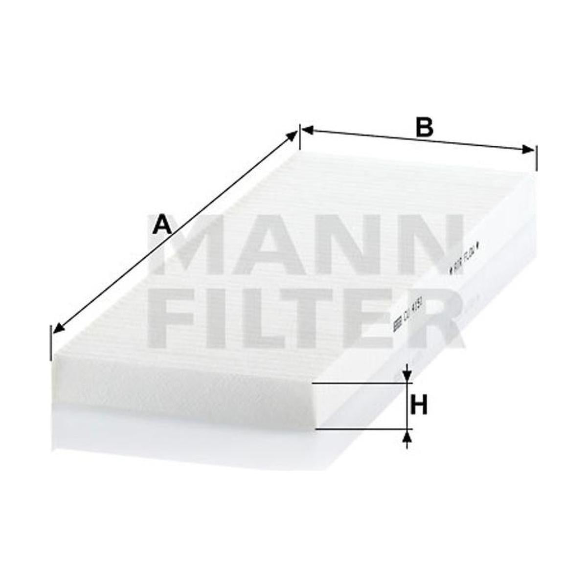 Filtro de Ar Refil - Mann-Filter - CU 4151 - (3)