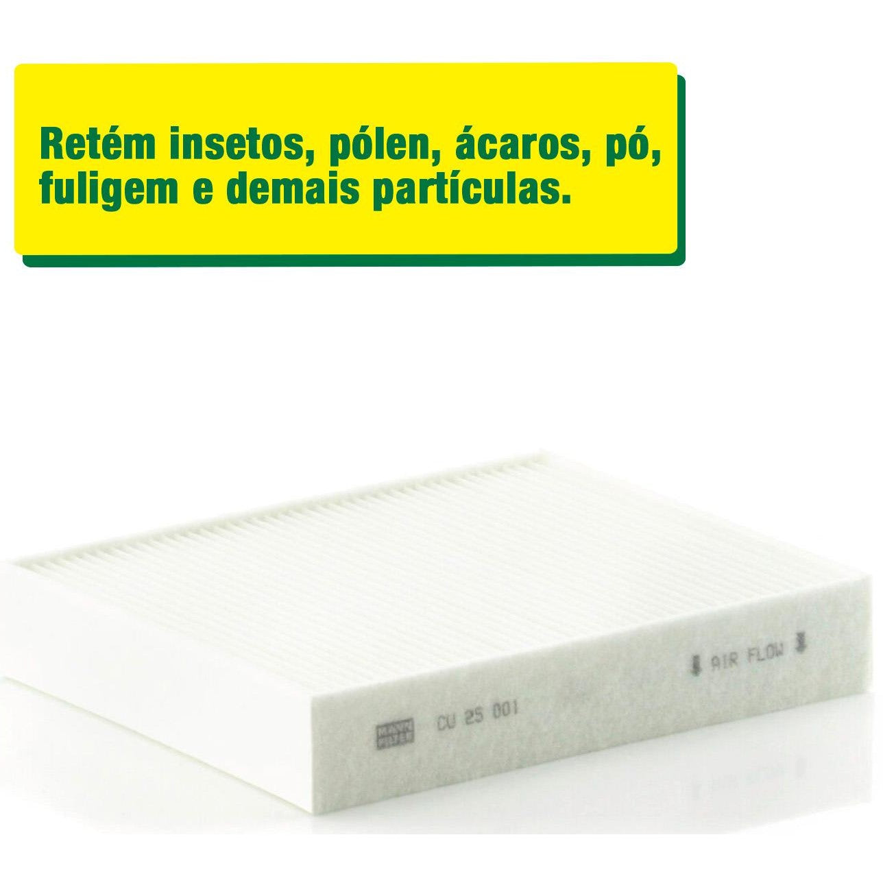 Filtro de Ar Condicionado Cabine - Mann-Filter - CU25001 - (2)
