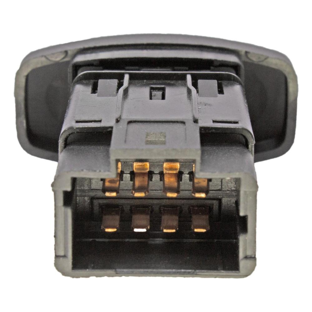 Interruptor Botão do Pisca Alerta 12V Preto - DNI - 2161 - (1)