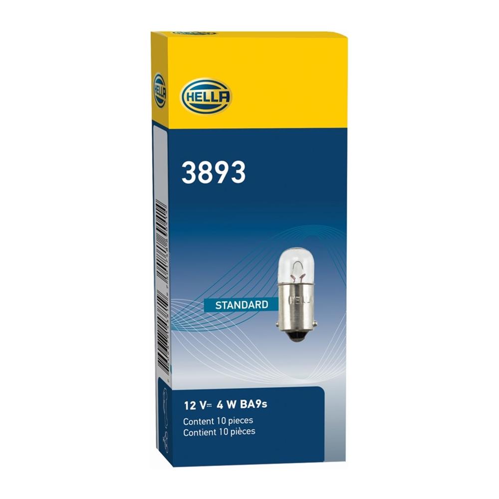 Lâmpada da Lanterna Amarela Halogena 12V 4W - Hella - 3893 - (2)