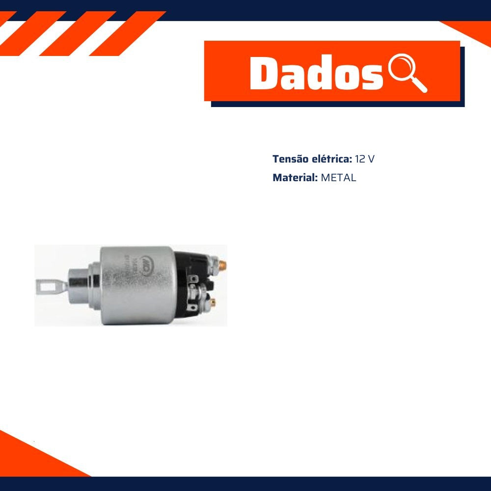 Automático de Motor de Partida 12V - Multiqualita - MQ104381 - (2)