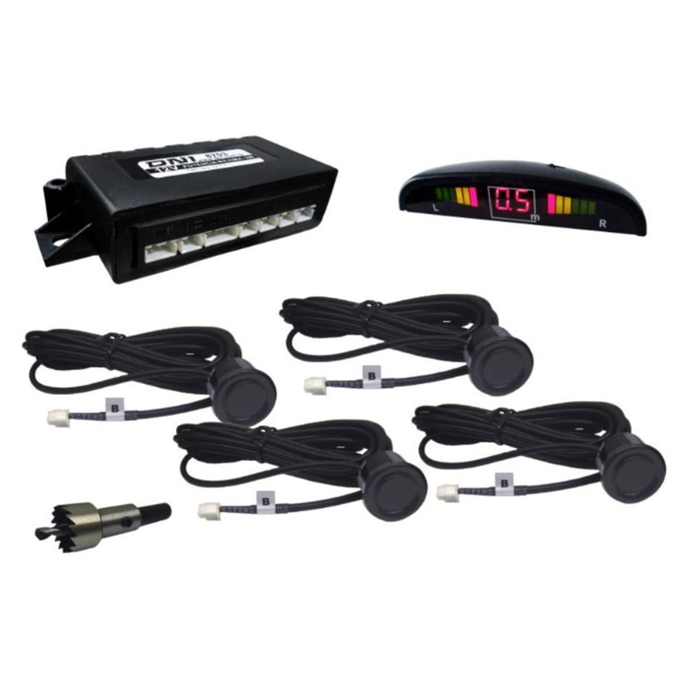 Sensor de Estacionamento 12v com Display Digital Cor Preto - DNI - 8703 - (1)