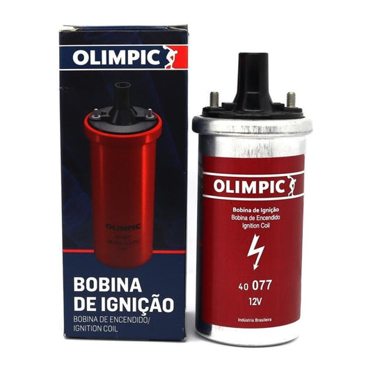 Bobina de Ignição 12V com Pino - Olimpic - 40 077 - (1)