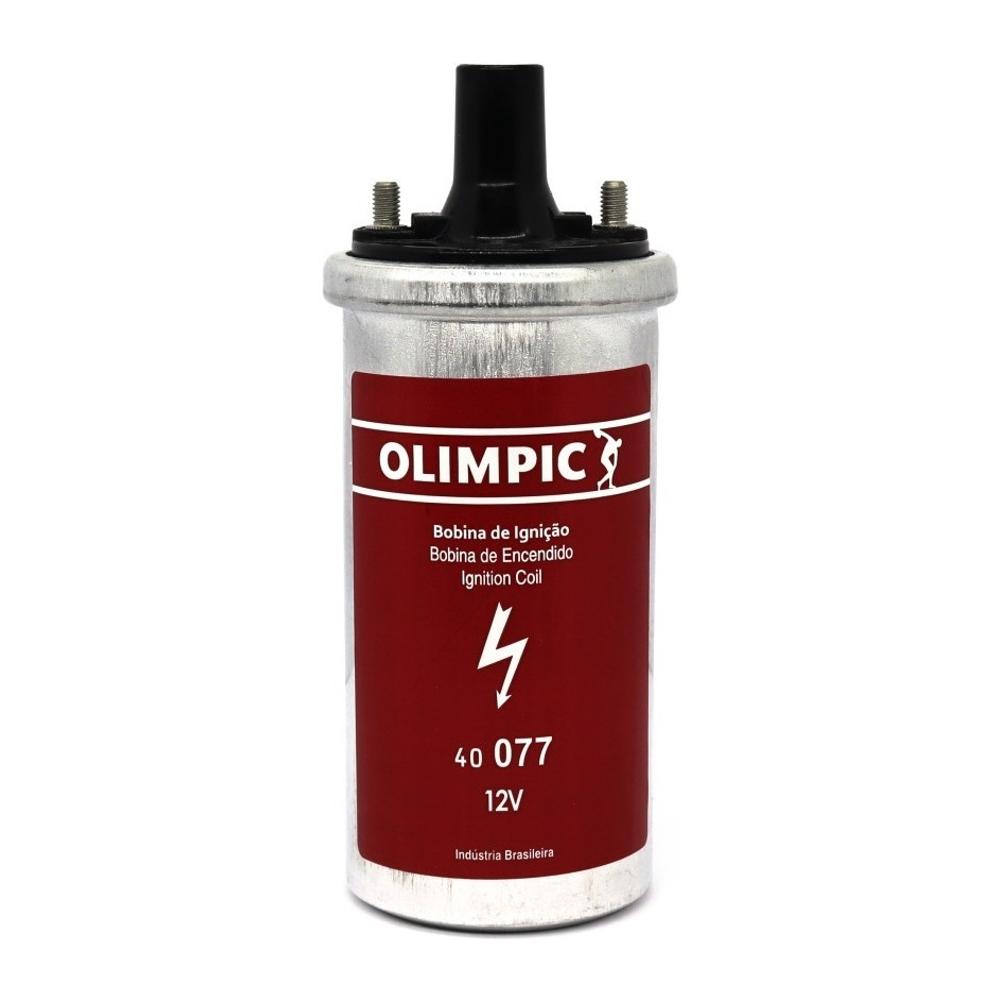 Bobina de Ignição 12V com Pino - Olimpic - 40 077 - (2)