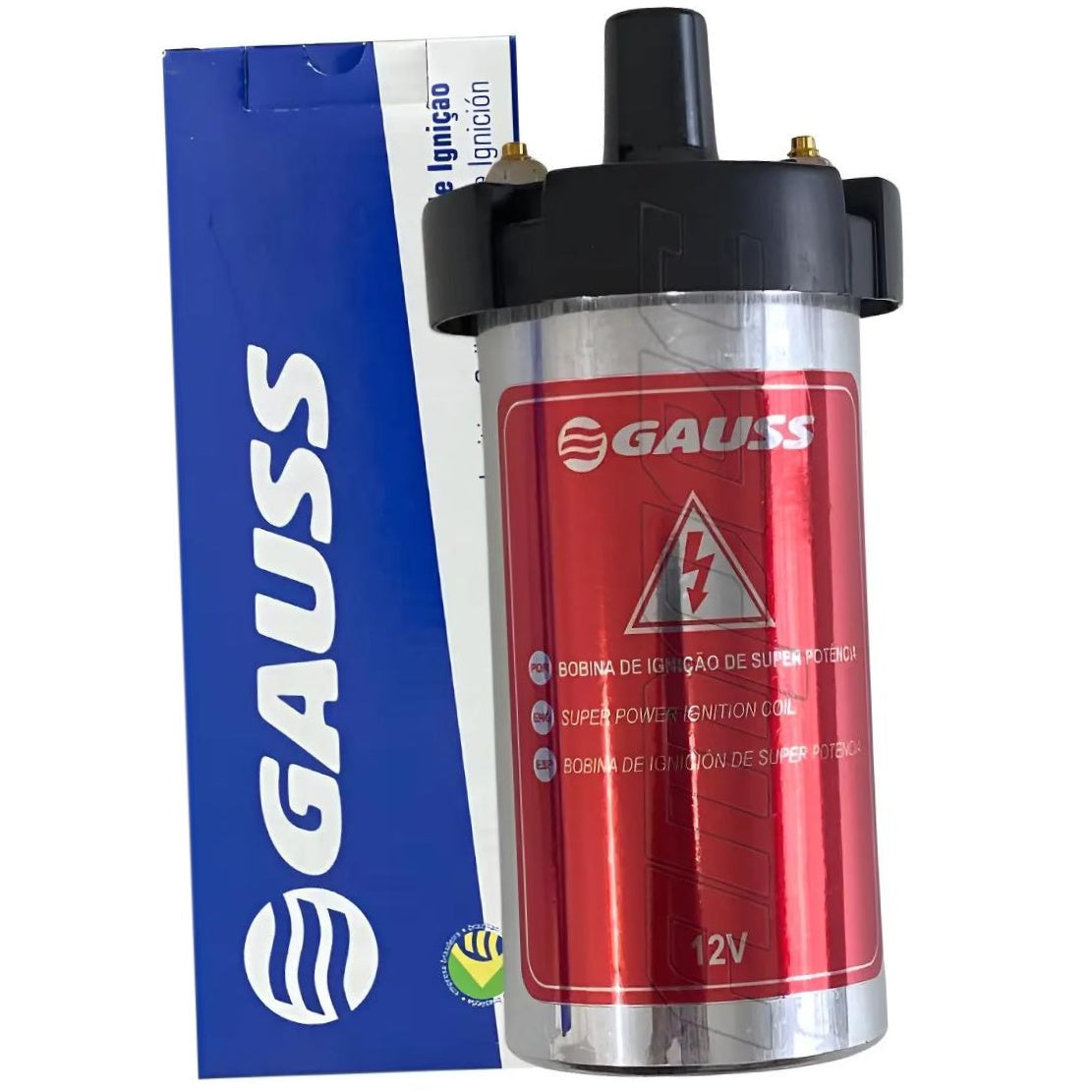 Bobina de Ignição 12V - Gauss - GC4197 - (1)