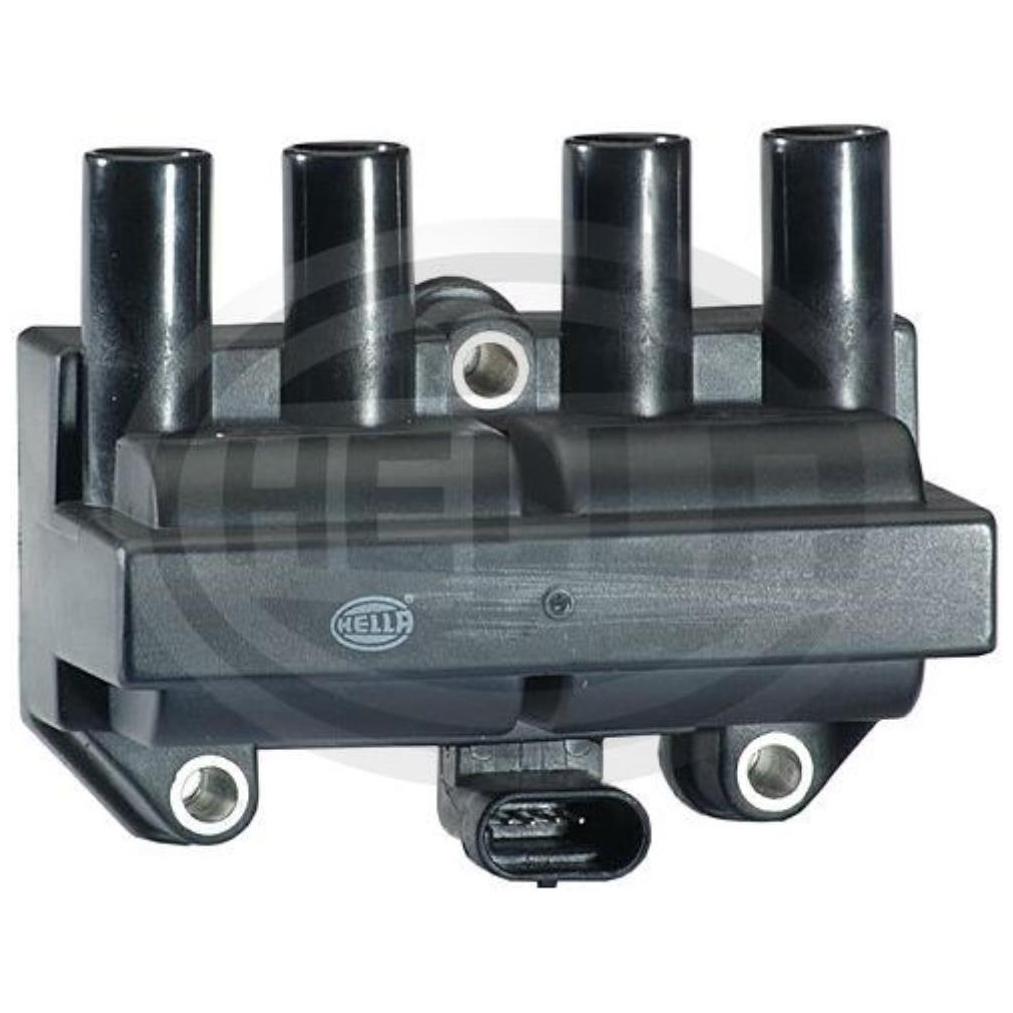 Bobina de Ignição 12V 4 Terminais - Hella - HBI0013 - (1)