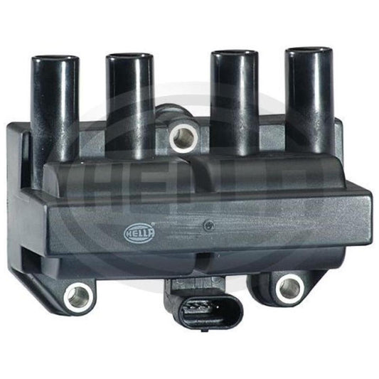 Bobina de Ignição 12V 4 Terminais - Hella - HBI0013 - (1)