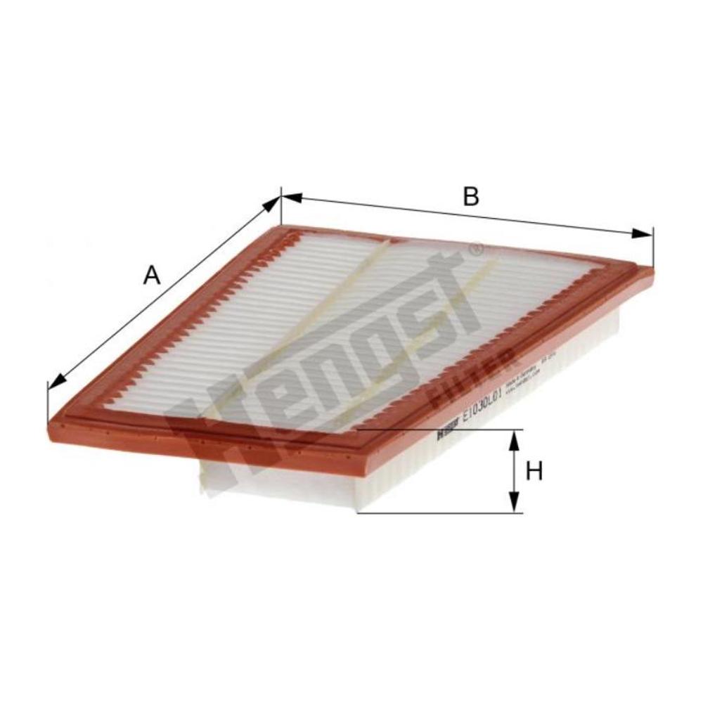 Filtro de Ar do Motor - Hengst - E1030L01 - (1)