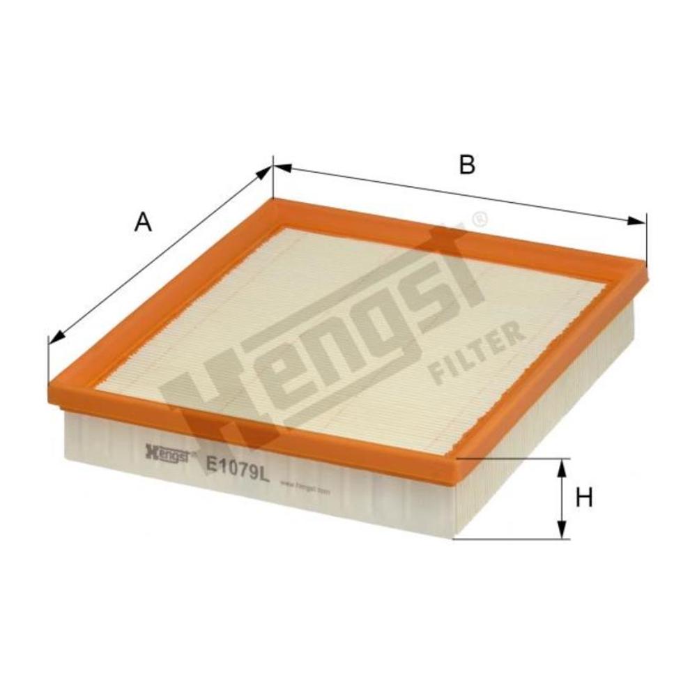 Filtro de Ar do Motor - Hengst - E1079L - (1)