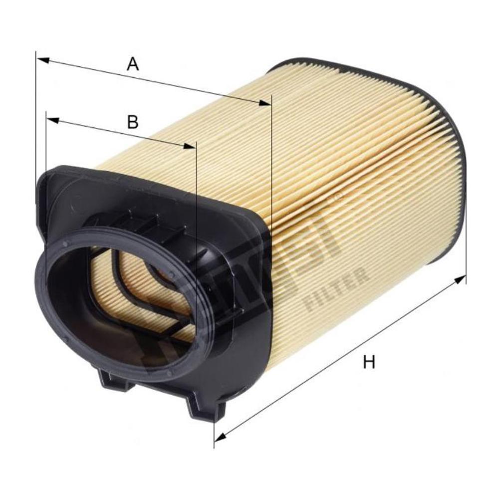 Filtro de Ar do Motor - Hengst - E1145L - (1)